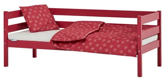 Hoppekids ECO Comfort Juniorseng 70x160 cm, Barokkrosa